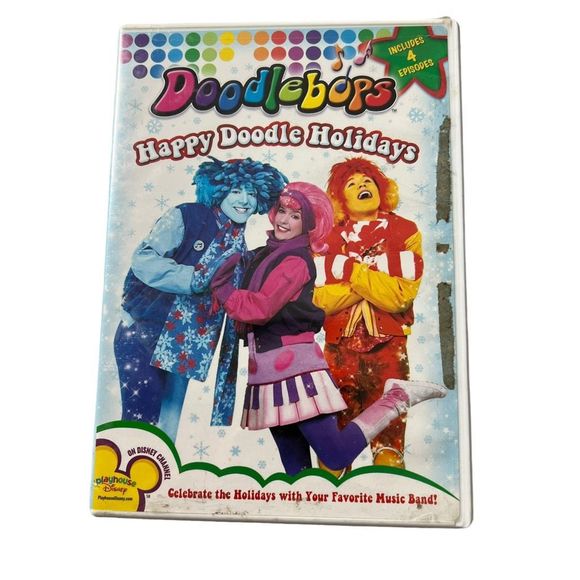 Playhouse Disney Media Doodlebops Happy Doodle Holidays Dvd